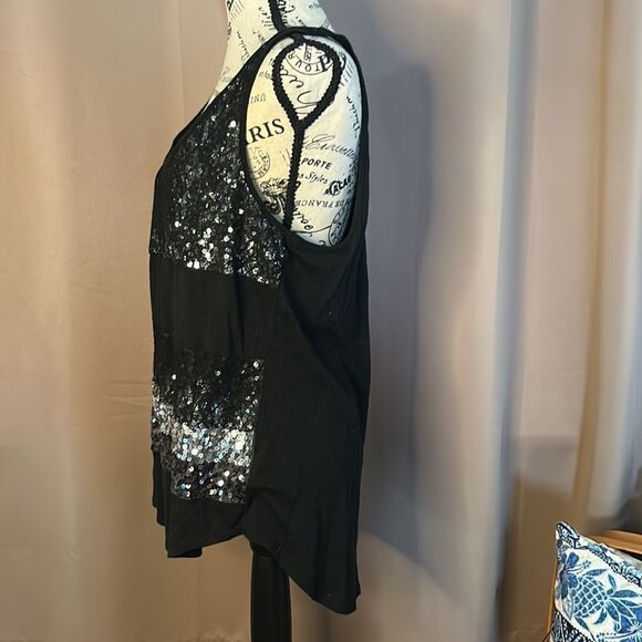 Xpress sequin tank top, extra large - Picture 3 of 7